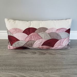 Modern Dreams 24 in x 12 in Decorative Rectangular Lumbar Throw Pillow